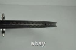 Carbon Fiber Bicycle Wheelset Tri Spoke Front Rear Road / Track Bike Wheels