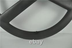 Carbon Fiber Bicycle Wheelset Tri Spoke Front Rear Road / Track Bike Wheels