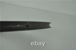 Carbon Fiber Bicycle Wheelset Tri Spoke Front Rear Road / Track Bike Wheels