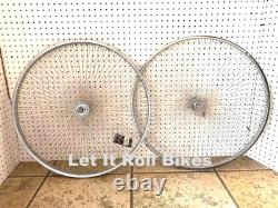 Chrome 29 x 1.75 Bicycle WheelSet 144 Spokes REAR FREEWHEEL Cruiser BMX Bikes