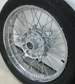 Chrome Spoked Wheels Wheel Set Front & Rear Rims 2001 BMW R1200C