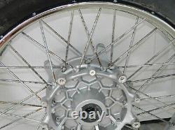 Chrome Spoked Wheels Wheel Set Front & Rear Rims 2001 BMW R1200C