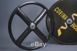 Corima Carbone Disc+ Front & Rear Quad 4 Spoke 700c Tubular (3) Wheelset W@w