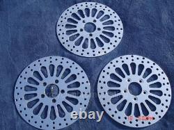 DNA 52 Crystal Spoke Wheels 3 Rotor Pulley Tire Harley Touring 09-22 Road Glide