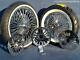 Dna Mammoth 52 Spoke Chrome Wheels 2 Rotors Pulley Tires Harley 00-06 Heritage