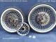 Dna Mammoth 52 Spoke Chrome Wheels 2 Rotors Pulley Tires Harley 08-23 Deluxe