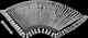 Ds 16in Chrome Front Drop Center Spoke Set Harley Classic 79-06