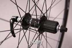 DT Swiss R460 Road Bike Wheelset 32h Shimano R7000 105 hubs DT Spokes QR 700c
