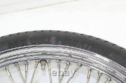 Dna 60 Spoke Front Rear Wheel Pair Rim Set Guaranteed Straight Chrome Spoked