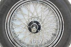 Dna 60 Spoke Front Rear Wheel Pair Rim Set Guaranteed Straight Chrome Spoked