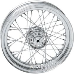 Drag Specialties 40-Spoke Wheel Chrome Front/Rear 16 x 3 64440