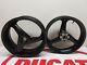 Ducati 3 Spoke Wheels Wheel Set Rims Front & Rear Black Racing! 748 916 996 998