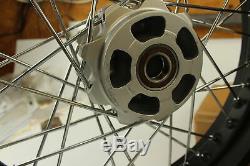 Ducati Scrambler Aluminum Spoke Front and Rear Rim Set Part # 96380031A