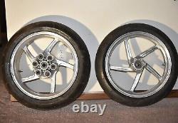 Ducati Sport Classic Marchesini Front Rear Wheels Rim Set Tires Monster 1000 ST3