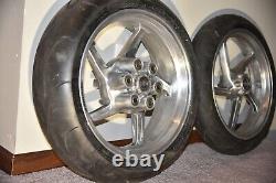 Ducati Sport Classic Marchesini Front Rear Wheels Rim Set Tires Monster 1000 ST3