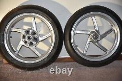 Ducati Sport Classic Marchesini Front Rear Wheels Rim Set Tires Monster 1000 ST3