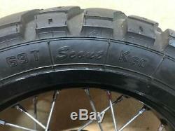 EXCELLENT Triumph Tiger XC OEM factory spoked dual sport ABS wheelset front rear