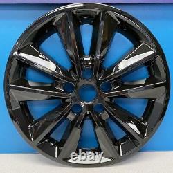 FITS 2019-2020 Kia Sorento 17 10 Spoke Rims Gloss Black Wheel Skins # 7019-GB