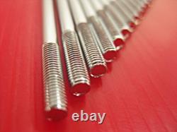 FIT SUZUKI GT550 1977 FRONT +REAR SPOKE SET STAINLESS STEEL 72Pcs