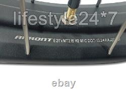 FRONT & REAR BLACK TUBELESS SPOKED WHEELS Genuine Royal Enfield Himalayan 450