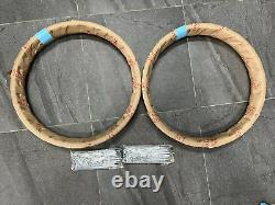 FRONT & REAR WHEEL RIM 2PCS & SPOKE 72PCS Honda C100 CA100 C102 C105 CA105T