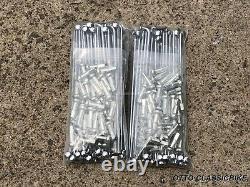 FRONT & REAR WHEEL RIM 2PCS & SPOKE 72PCS Honda C100 CA100 C102 C105 CA105T