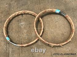 FRONT & REAR WHEEL RIM 2PCS & SPOKE 72PCS Honda C110 CA110 C115 C114 S65