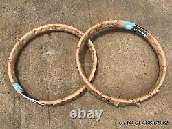 FRONT & REAR WHEEL RIM 2PCS & SPOKE 72PCS Honda Dream 250 305 C77 CA77 C72 CA72
