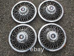 Factory 1983 to 1995 Buick Century 14 inch wire spoke hubcaps wheel covers