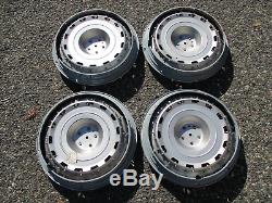 Factory Chevy Camaro Berlinetta 14 inch wire spoke hubcaps wheel covers nice