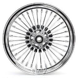 Fat Spoke Front Rear Wheels Rims 16x3.5 for Harley Softail Slim FLSL 2012-2021