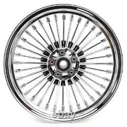 Fat Spoke Front Rear Wheels Rims 16x3.5 for Harley Softail Slim FLSL 2012-2021