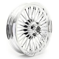 Fat Spoke Front Rear Wheels Rims 16x3.5 for Harley Softail Slim FLSL 2012-2021