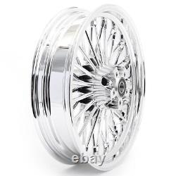 Fat Spoke Front Rear Wheels Rims 16x3.5 for Harley Softail Slim FLSL 2012-2021