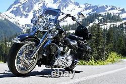 Fat Spoke Wheel 16x3.5 52 Front & Rear Set For Harley Softail Models