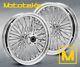 Fat Spoke Wheel 16x3.5 Front Rear For Harley Softail Fatboy Slim Deluxe Heritage