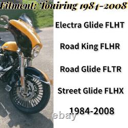 Fat Spoke Wheel Rims 21x3.5 16x3.5 for Harley Electra Glide 1984-2007 2008 2005