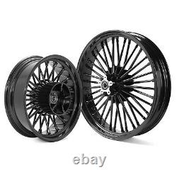 Fat Spoke Wheels 21X3.5 18X5.5 for Harley Touring Street Road Glide 2009-2021