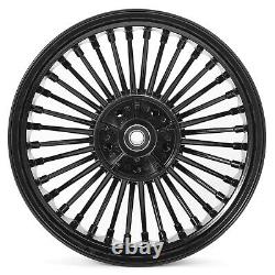 Fat Spoke Wheels 21X3.5 18X5.5 for Harley Touring Street Road Glide 2009-2021