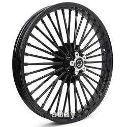 Fat Spoke Wheels Rims Set 21x2.15 16x3.5 for Harley Softail Heritage Springer