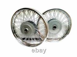 FiT For Royal Enfield Front & Rear Wheel Rim 19 inch 80 Spokes Without Disc