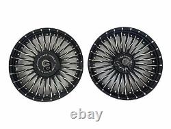 Fit For Royal Enfield Classic 350 REBORN Front & Rear 26 Spoke Alloy Wheel Rims