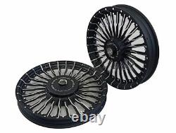 Fit For Royal Enfield Classic 350 REBORN Front & Rear 26 Spoke Alloy Wheel Rims