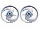 Fit For Royal Enfield Classic 500 Parado Front & Rear 2 Spoke Silver Alloy Rims