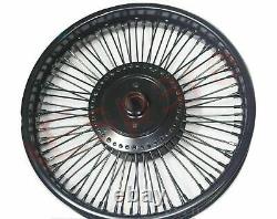 Fit For Royal Enfield Classic 80 Spoke Front Rear Disc Brake Wheel Rim Black