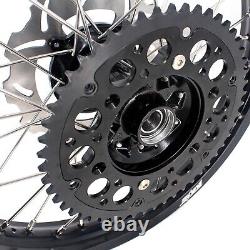 Fit HONDA CR125R 1998-2001 CR250R 1997-2001 Aluminum 21 19 Wheels Rims Black