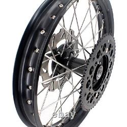 Fit HONDA CR125R 1998-2001 CR250R 1997-2001 Aluminum 21 19 Wheels Rims Black