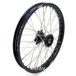 Fit HONDA CR125R CR250R CRF250R CRF450R Casting 21 19 MX Spoke Wheels Rims Set