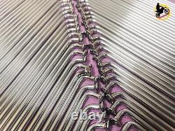 Fit HONDA MT125 K0 K1 1976 FRONT & REAR Spoke Set Gold NIPPLES nan3464