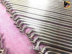 Fit HONDA MT125 K0 K1 1976 FRONT & REAR Spoke Set Gold NIPPLES nan3464